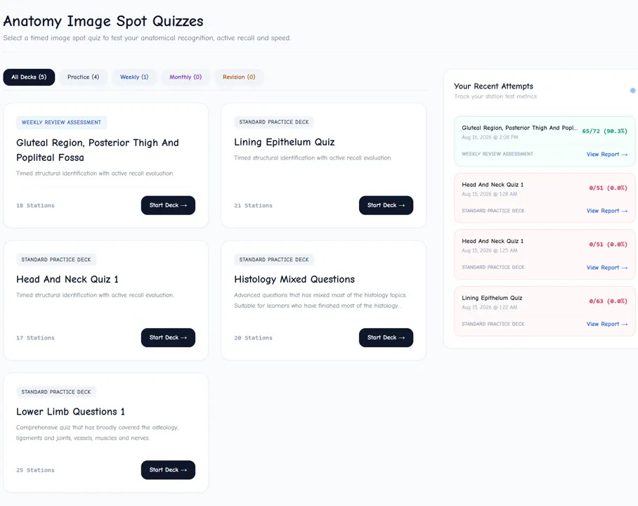 Quizzes and Spotters Preview